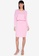 ZALORA BASICS pink Boat Neck Jersey Dress BCDE3AABD8B289GS_4