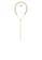 Glamorousky silver Simple Personality Plated Gold 316L Stainless Steel Twist Chain Tassel Adjustable Necklace 83176ACBF01C85GS_2