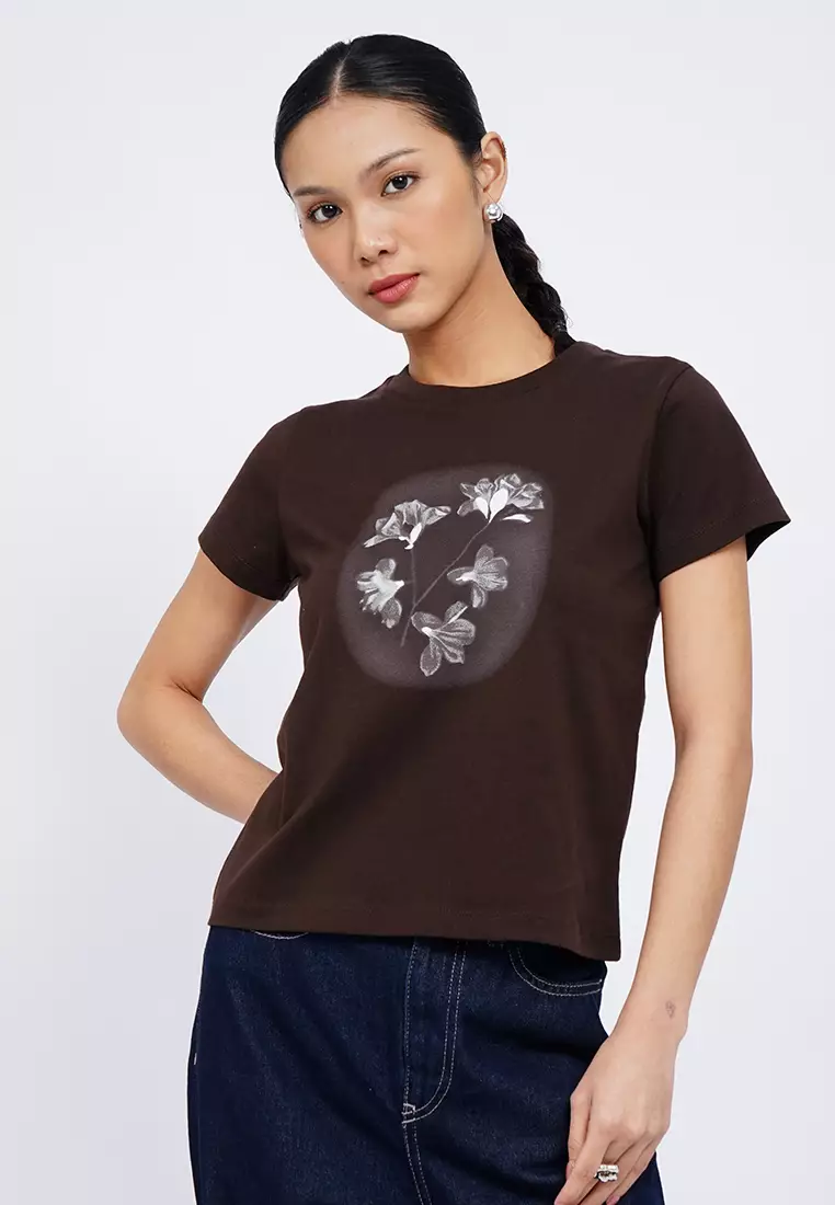 Short Sleeve Boxy Graphic T-Shirt