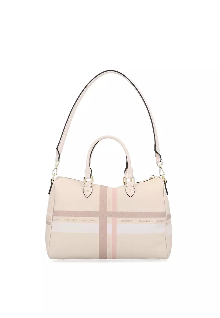 Matrix Series Boston Bag - Beige