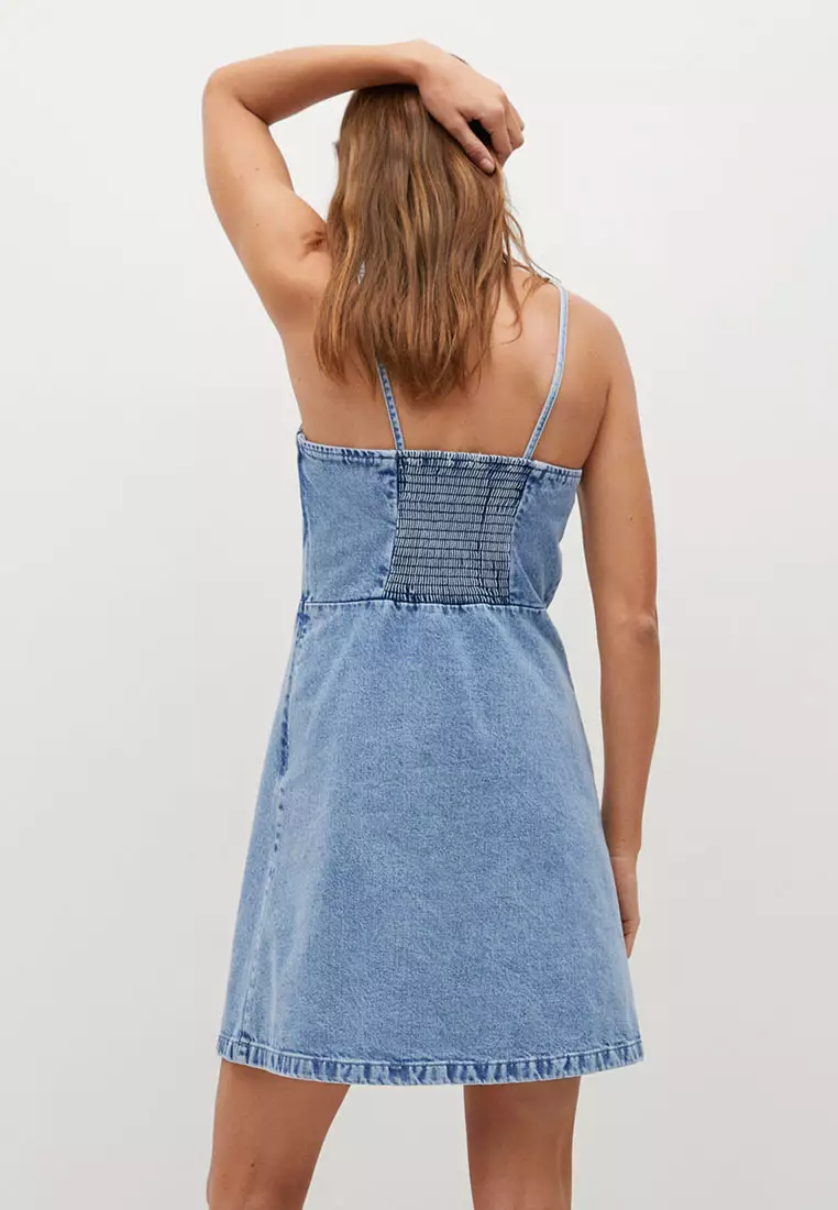 Topshop denim sale bodycon dress