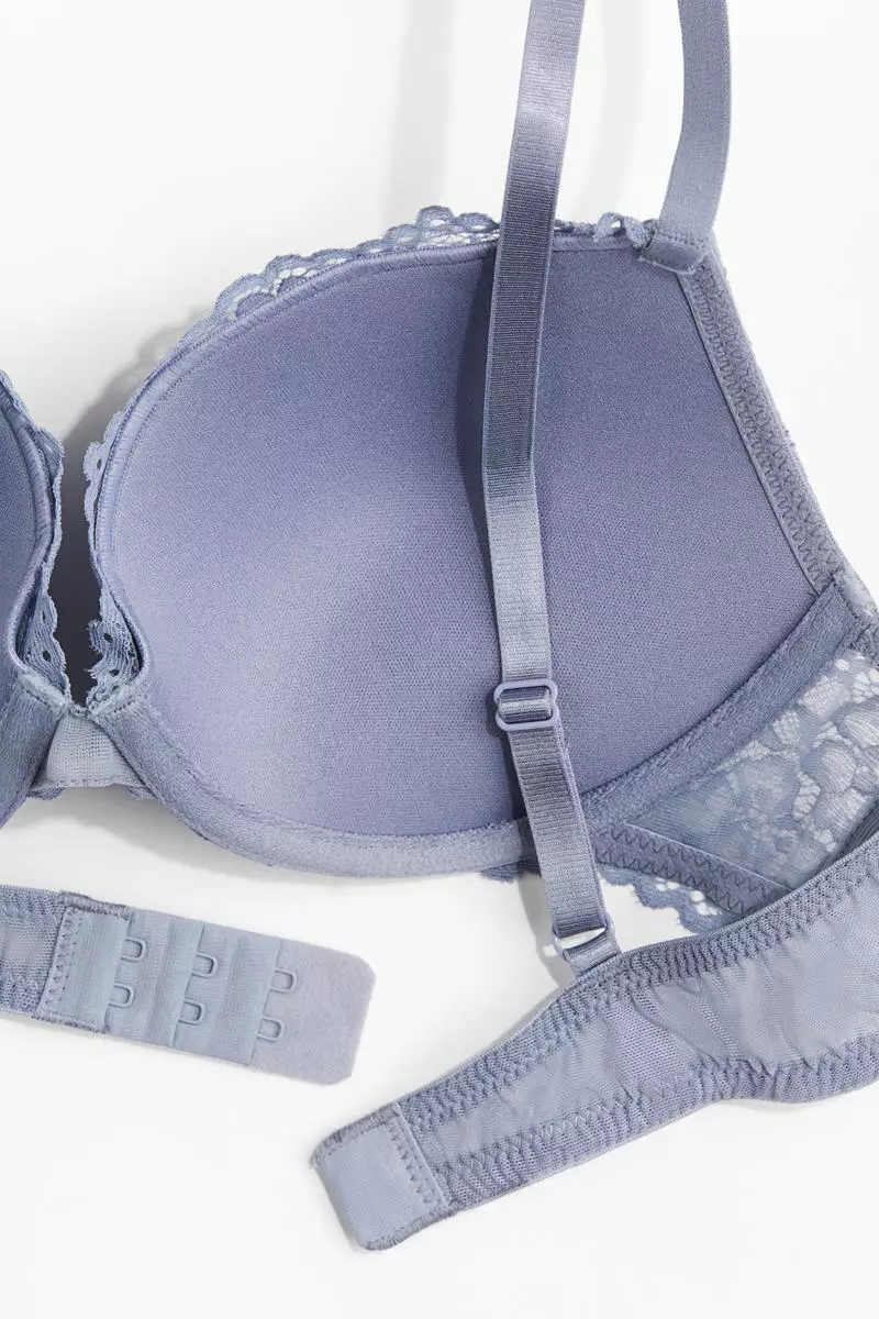 Lace push-up bra