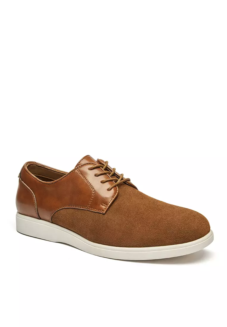 Cow Suede Derby Shoes KB8848-3