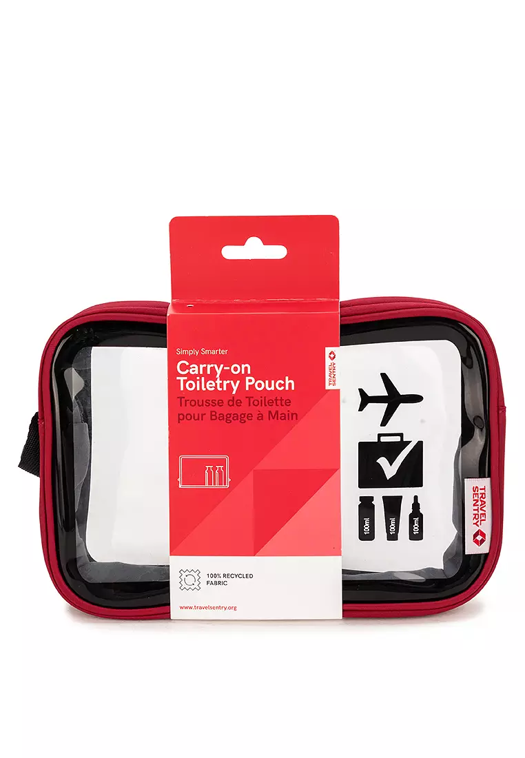 Carry-On Toiletry Bag Red