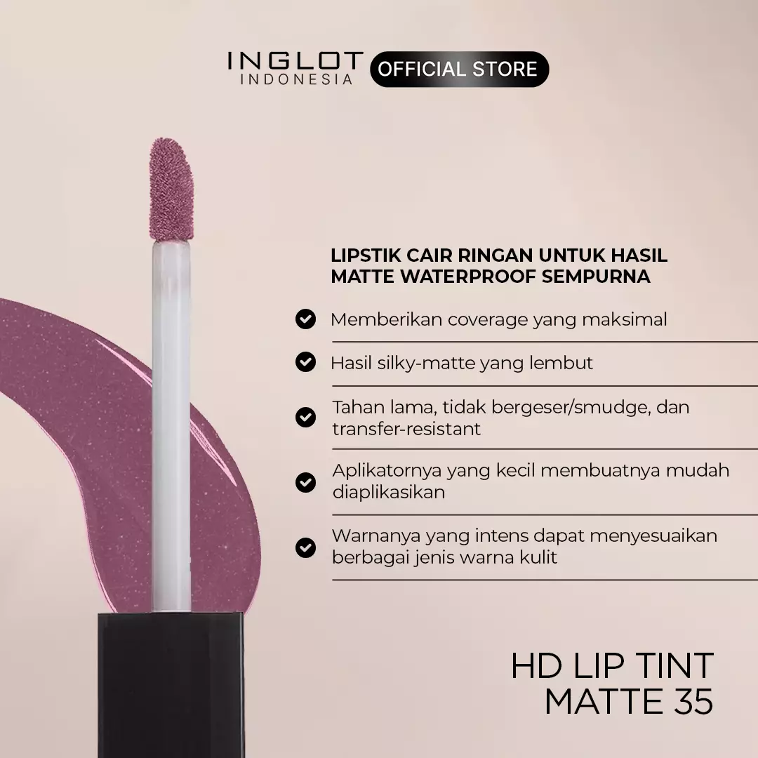 INGLOT HD LIP TINT MATTE 35