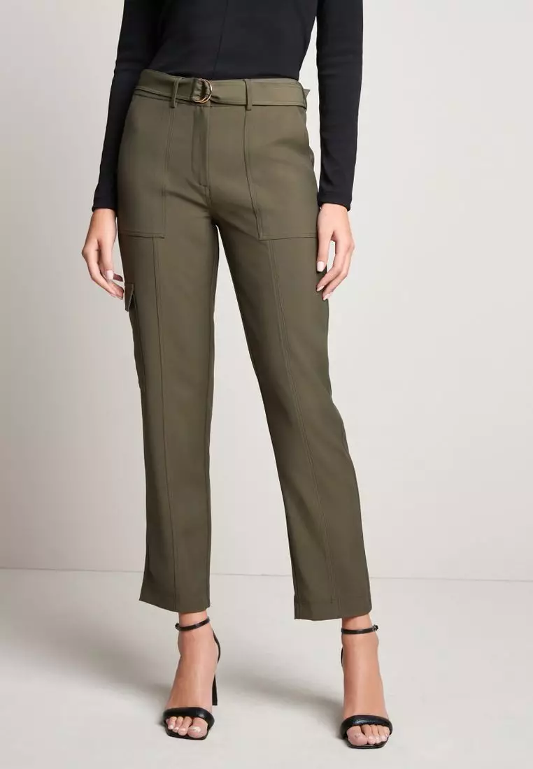 Next womens cheap khaki trousers