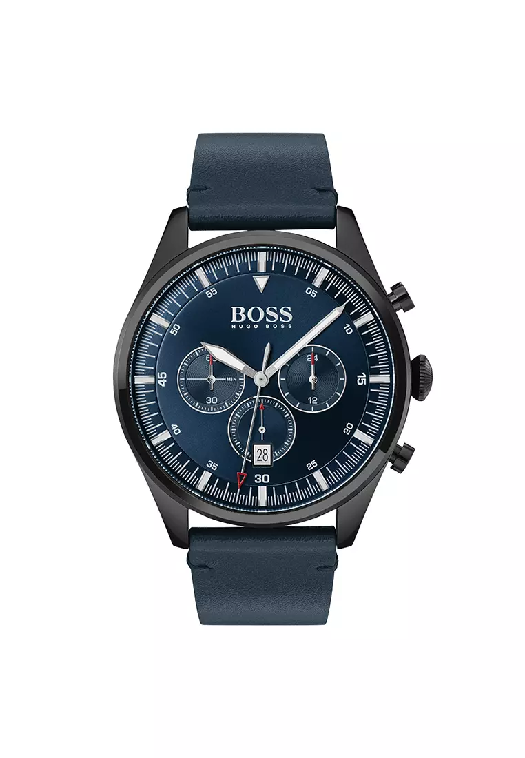 Gold and blue hugo boss watch online