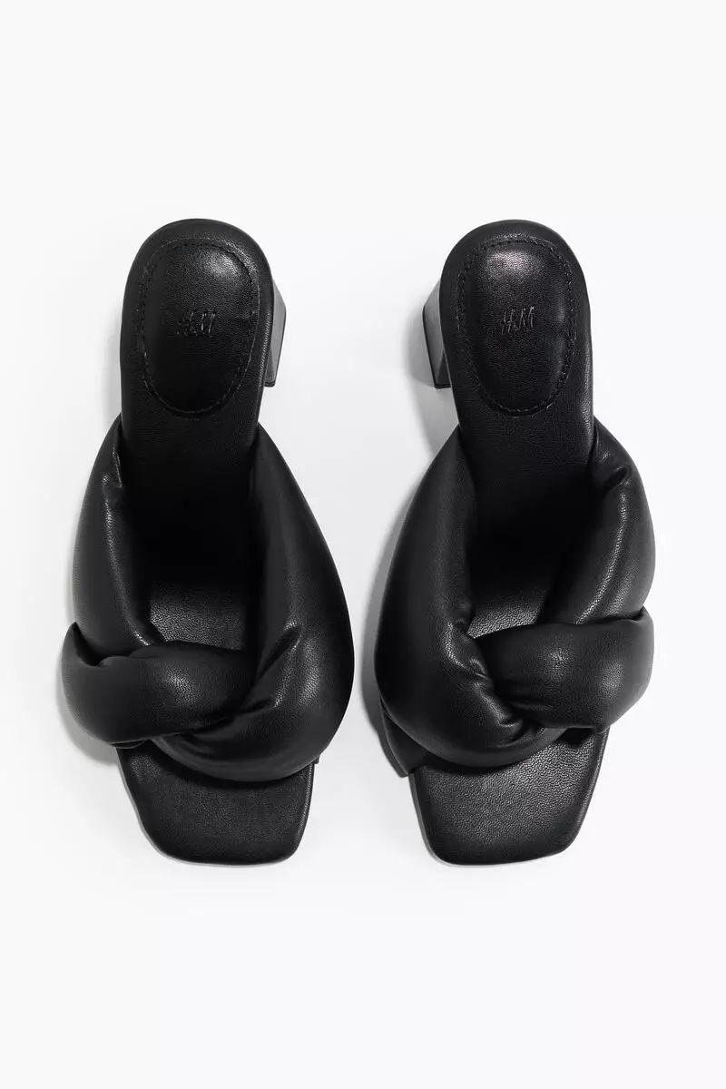 Heeled mules