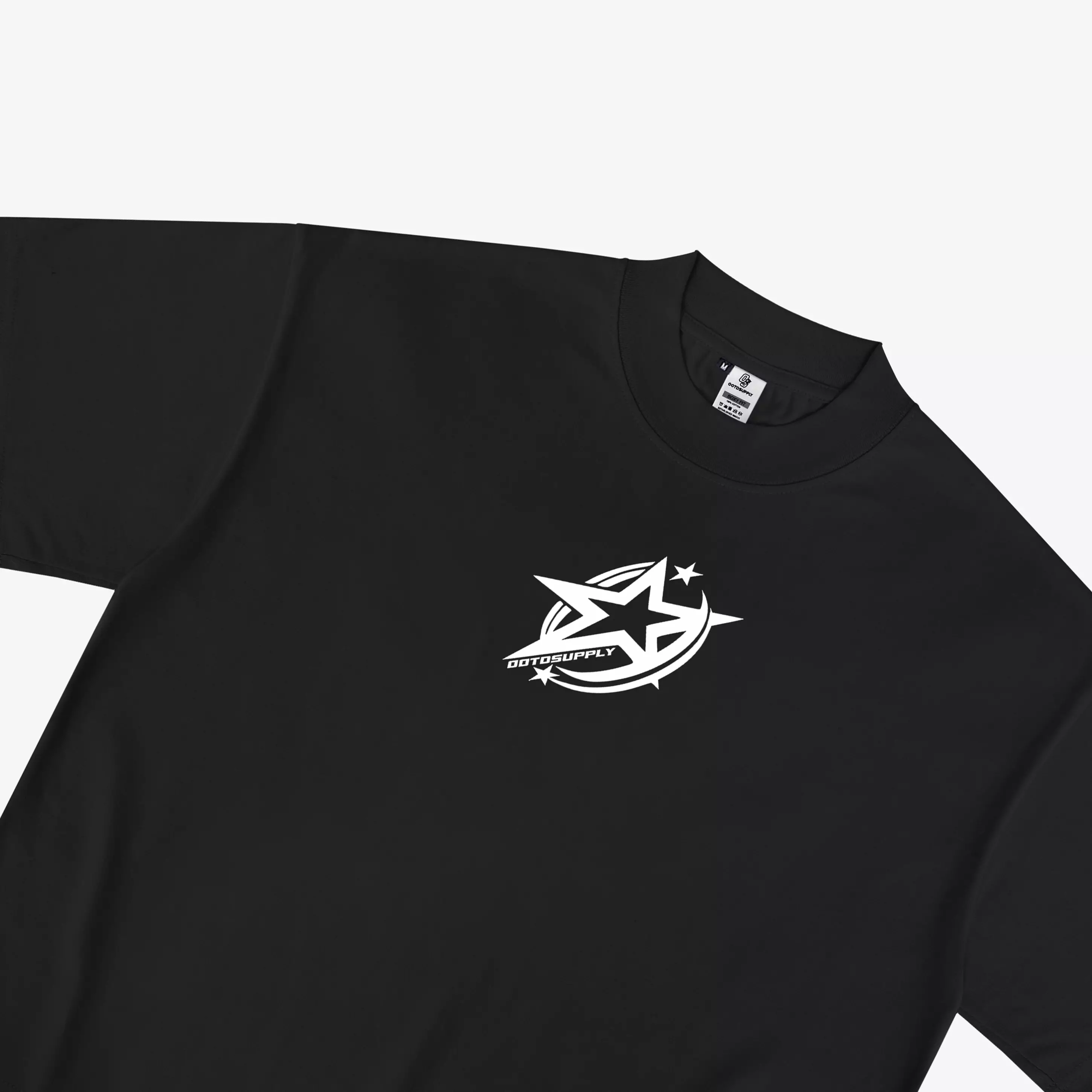 OOTDSUPPLY Boxy Fit Oversize Equinox Black & Army l Tshirt Boxyfit l Kaos Boxy OVZBX023