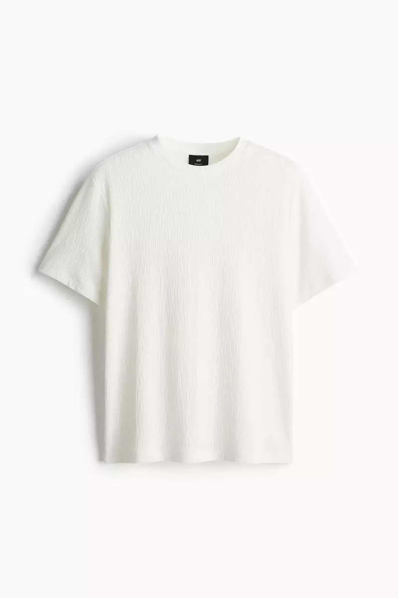 Regular Fit Textured T-shirt