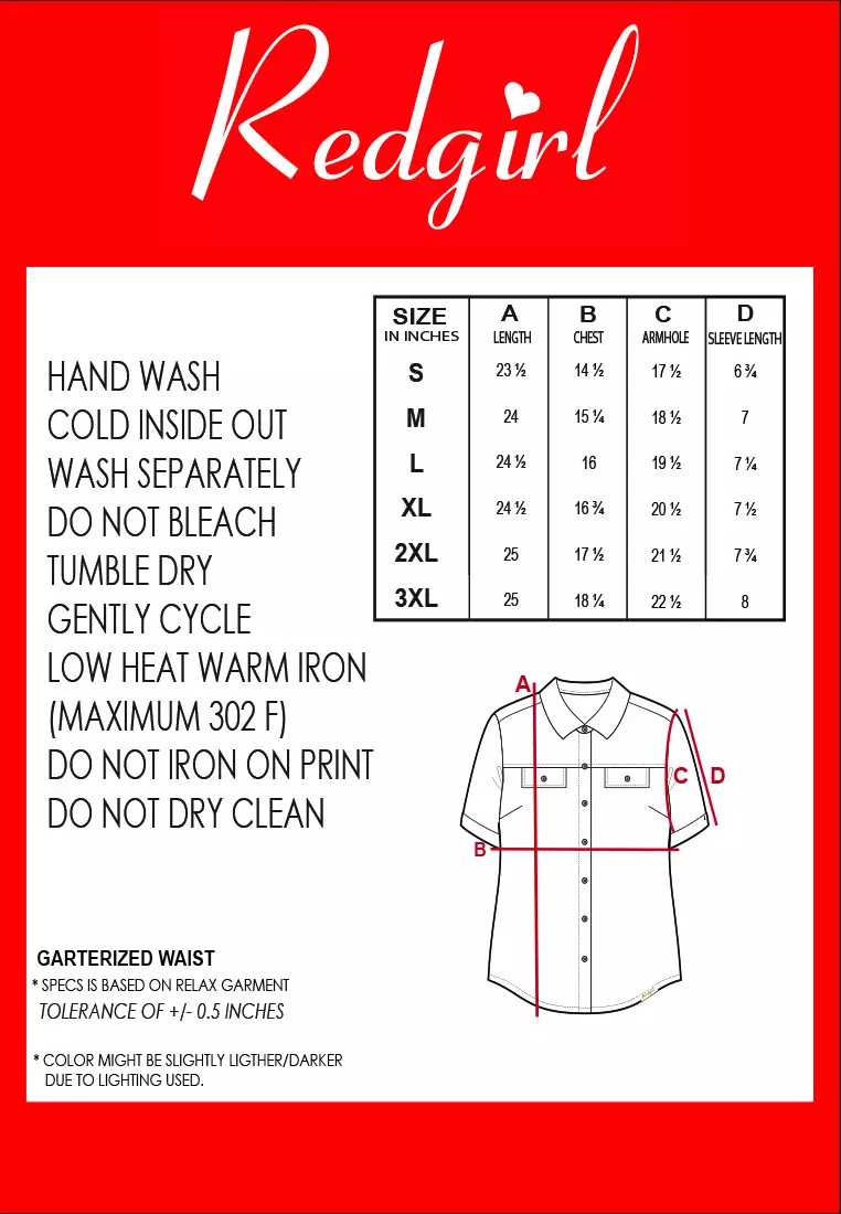 Short Sleeves W/ Collar Blouse