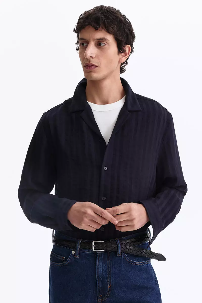Regular Fit Long-sleeved resort shirt