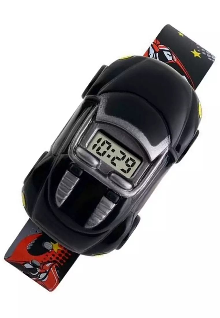 Jam Tangan Digital Anak LED Strap Tali Material ABS + PVC GO04 ORIGINAL