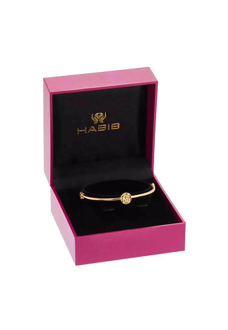 HABIB 916/22K Yellow Gold Bangle 6GB00061025