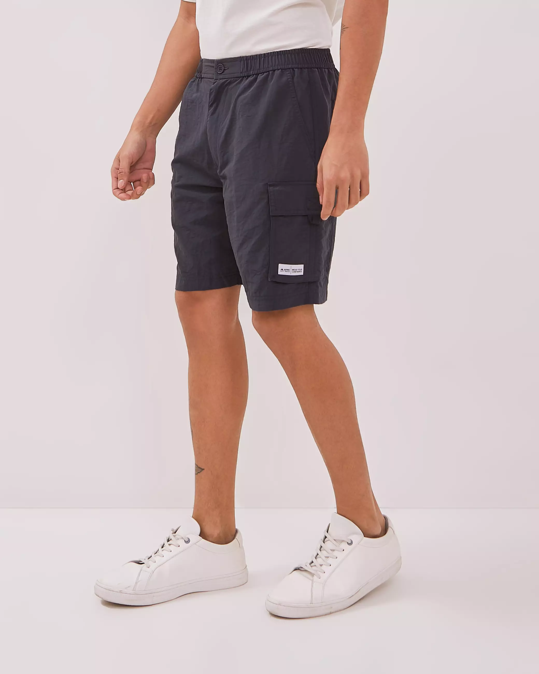 AMK Celana Pendek Cargo Pria PT Neo Navy