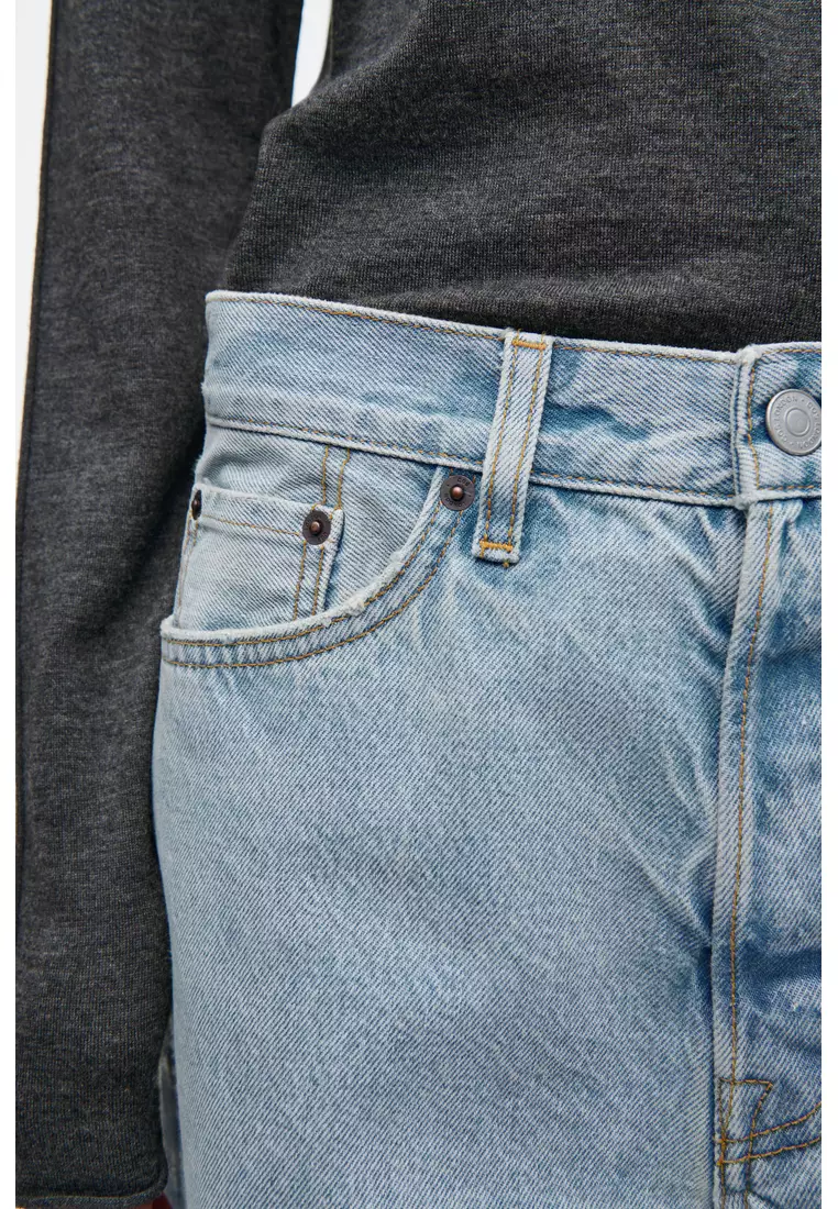 FACADE STRAIGHT-LEG JEANS