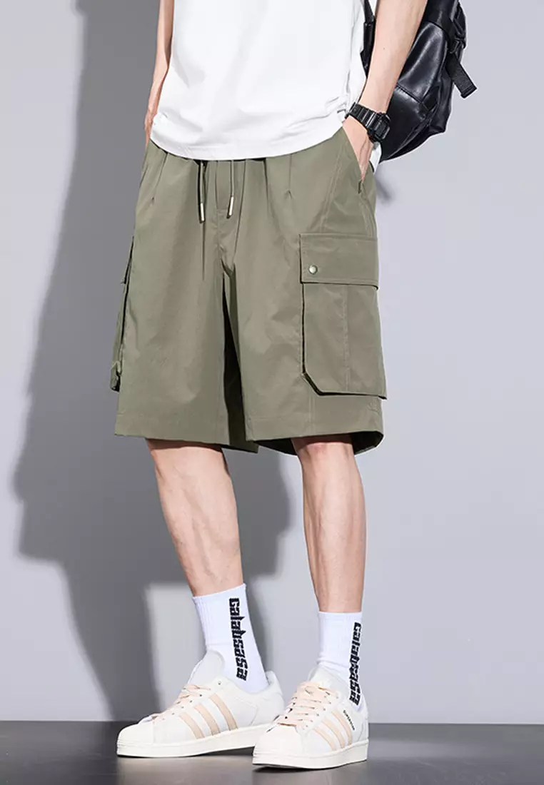 Drawstring Casual Shorts