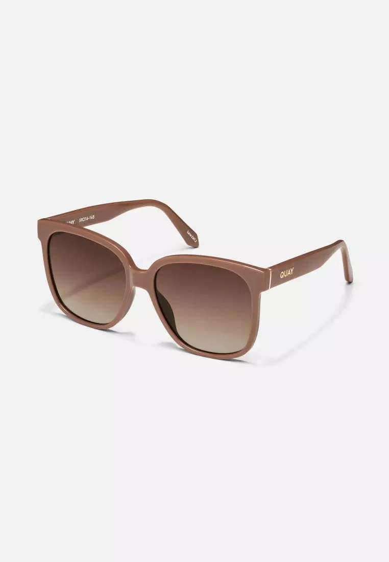 Wide Awake Sunglasses - Oat/Brown
