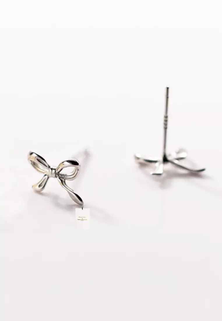 ☆TATIANA☆ Silver 925 Sailor Ribbon Earrings EC3074 MUSINSA公式 | TATIANA (Silver 925) Sailor Ribbon Earrings EC3074