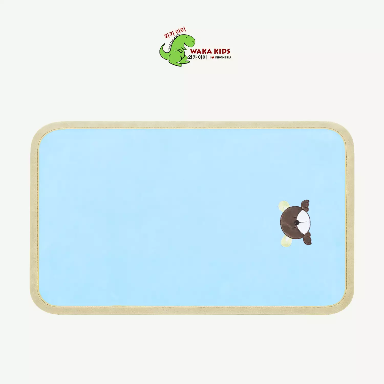 Wakakids Selimut Bayi Fleece Bulu Halus Baby Blanket Venrc Biru