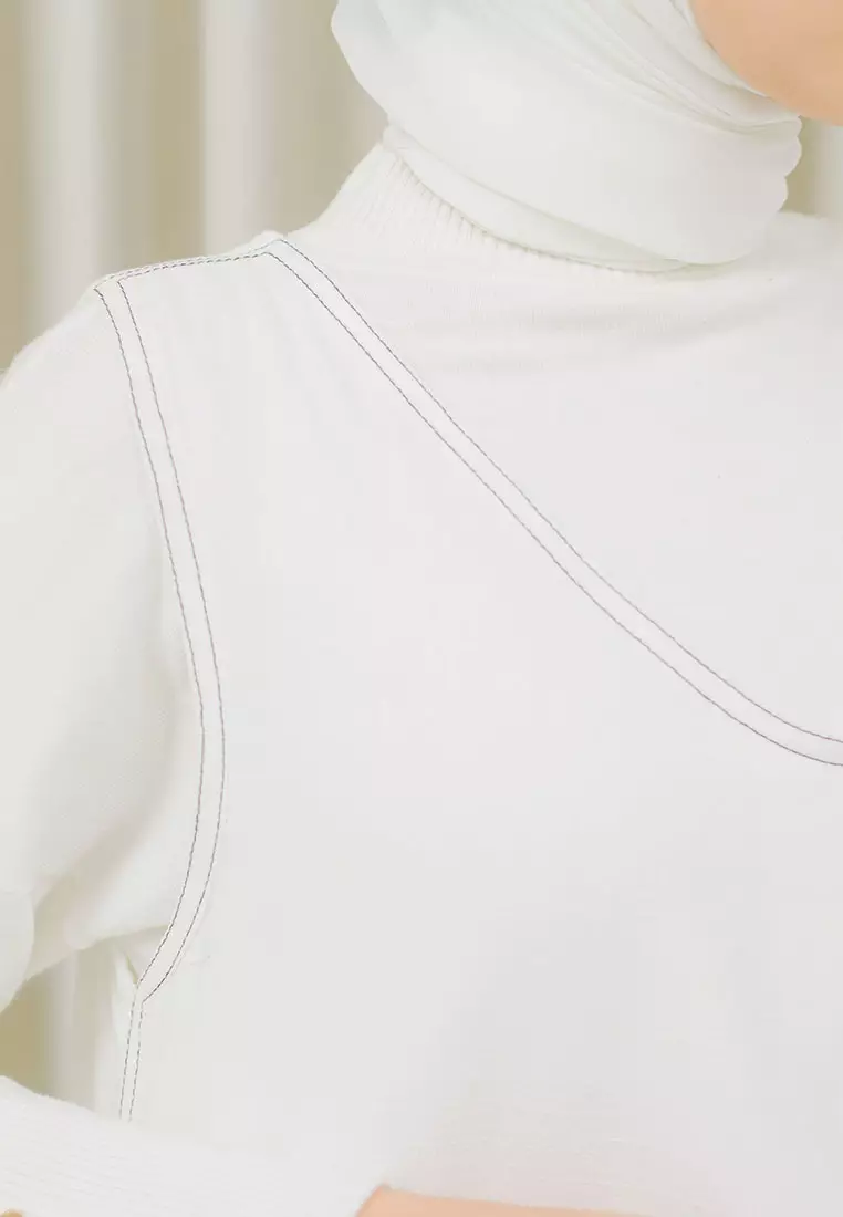 Lozy Hijab - Hagia Overall Broken White
