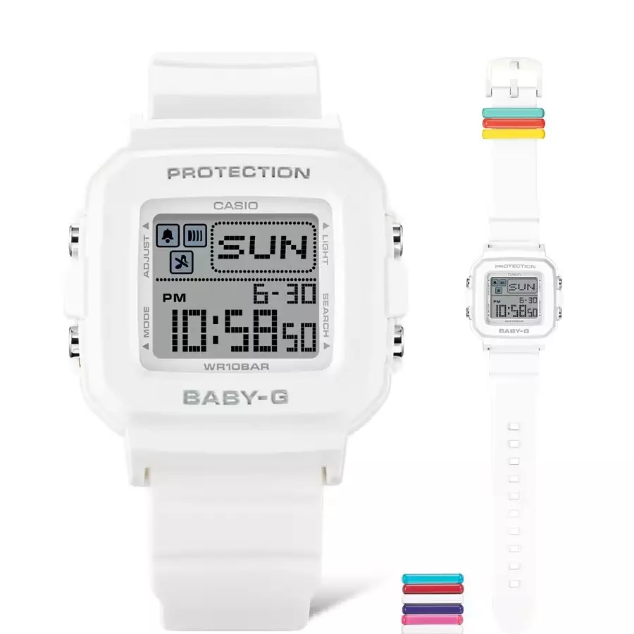 Casio Baby-G Jam Tangan Wanita dengan Format Digital BGD-10L-7DR