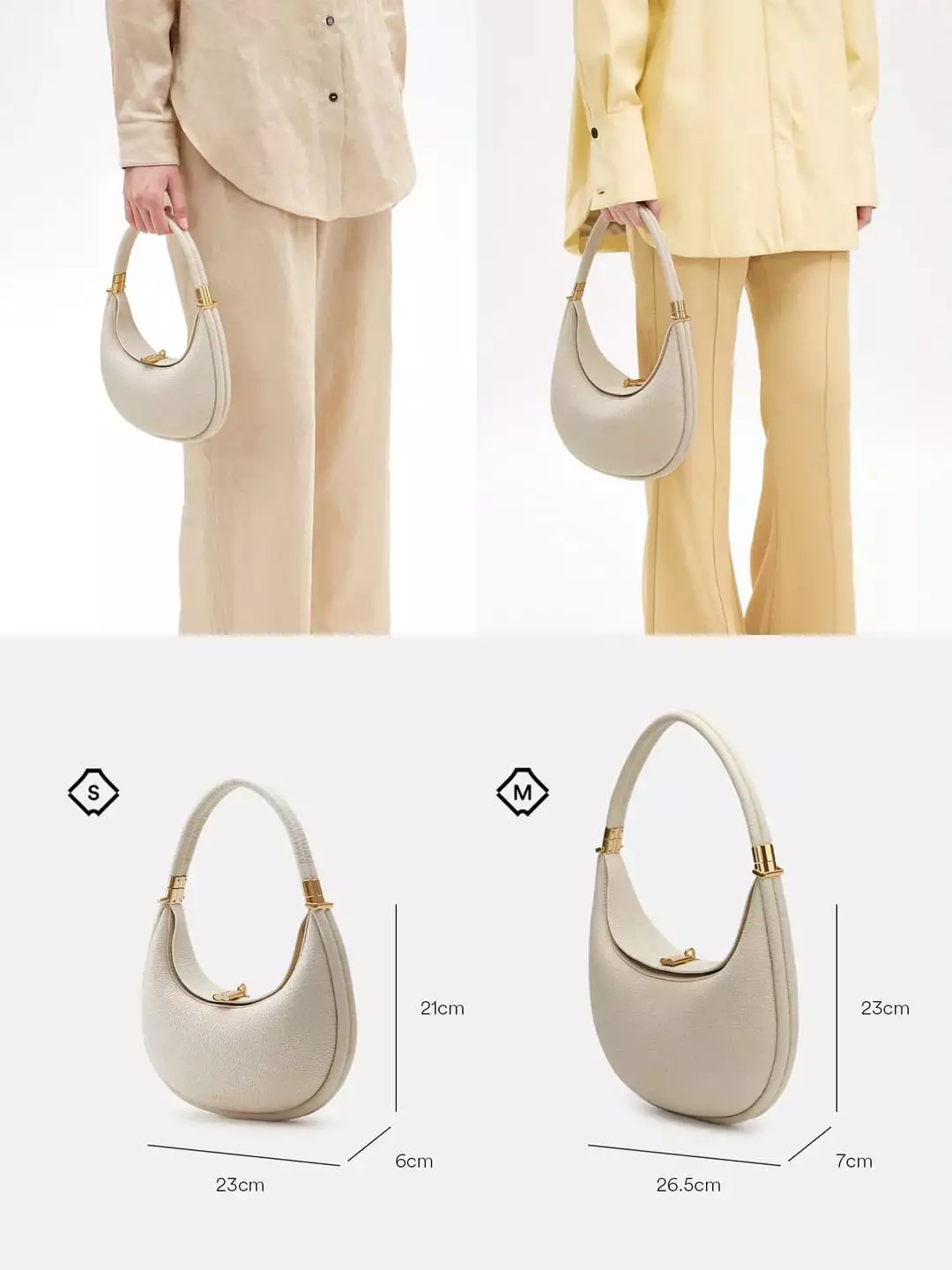 Luna Bag (vegan leather) Eco Caramel