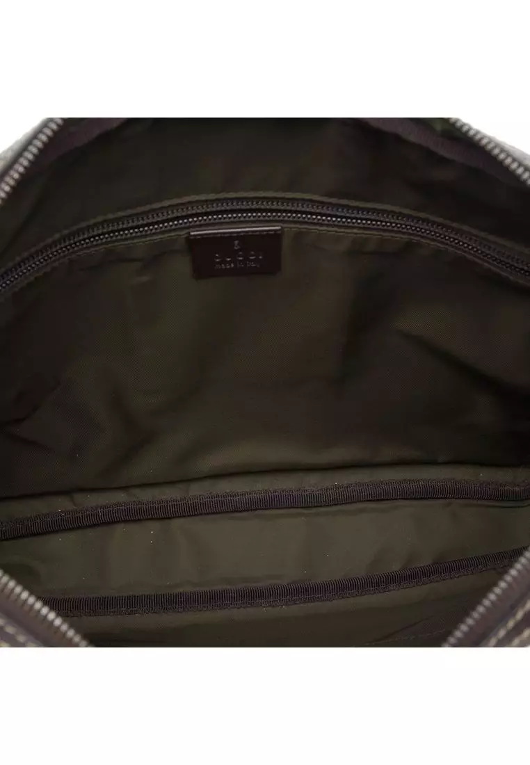 Pre-Loved Gucci Gg Supreme Interlocking G Crossbody