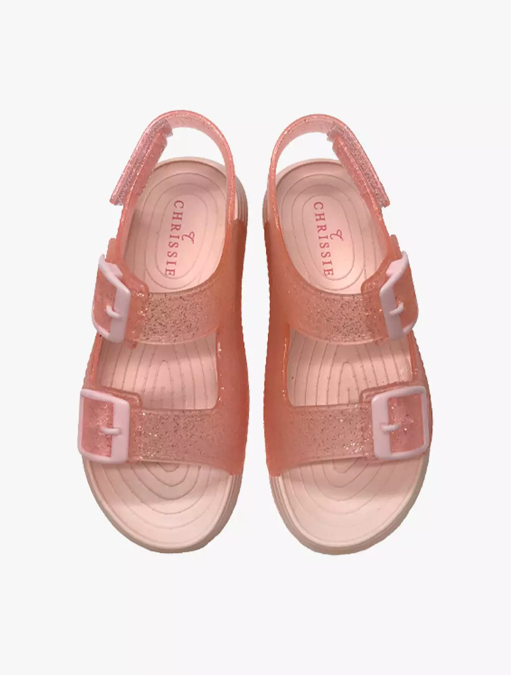 Payless Chrissie Childrens Paris Jelly Sandals - Pink_07