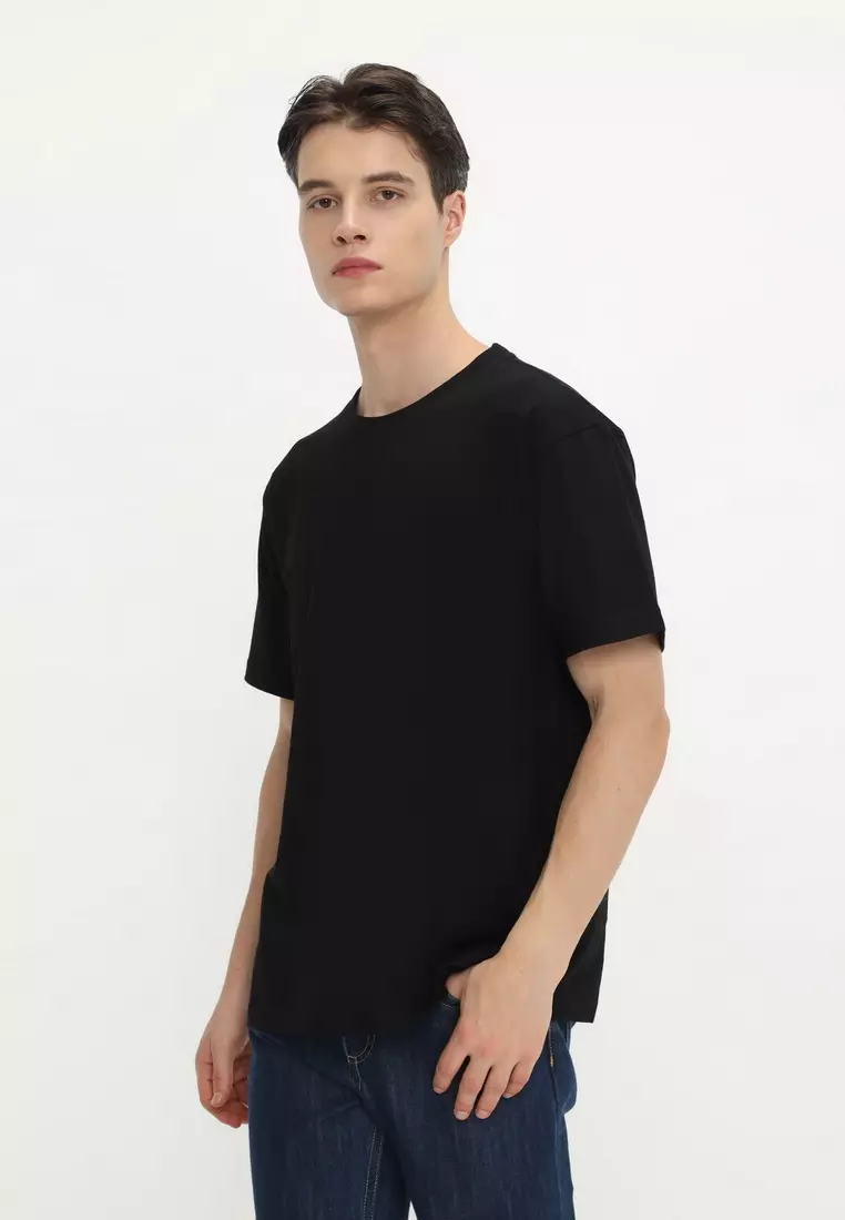 NX T-Shirt Cotton Combed Tebal Pria 207370321