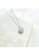 Millenne silver MILLENNE Made For The Night Surround Solitare Cubic Zirconia White Gold Necklace with 925 Sterling Silver D1E67AC669FAB2GS_2