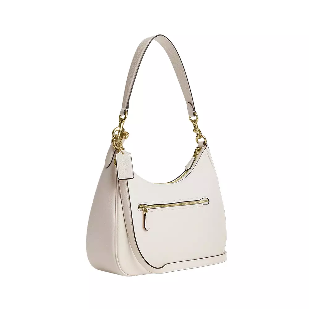 [12.12 Dealcember] Teri Hobo Bag Pebble Leather Chalk