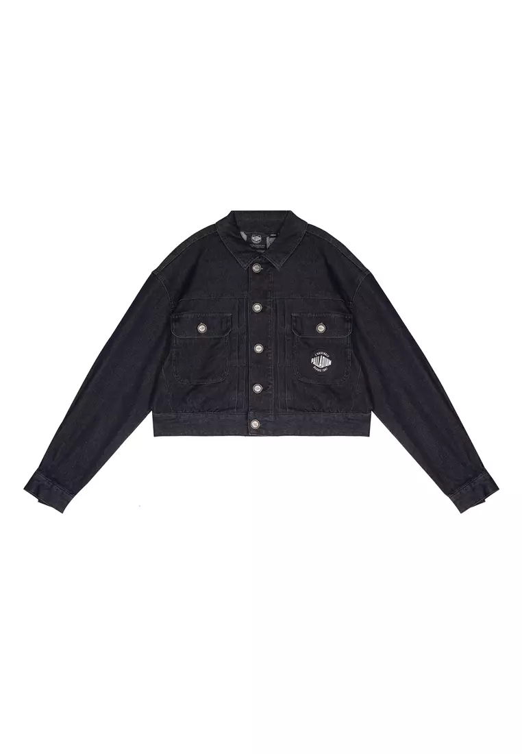 女裝 PALLADIUM LOGO 短版牛仔外套