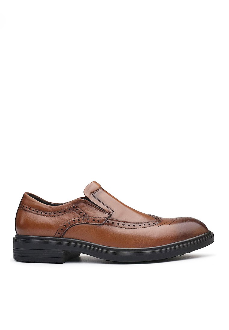 VANSA Brogue Leathers Slip-on Loafer Shoes VSM-F9067
