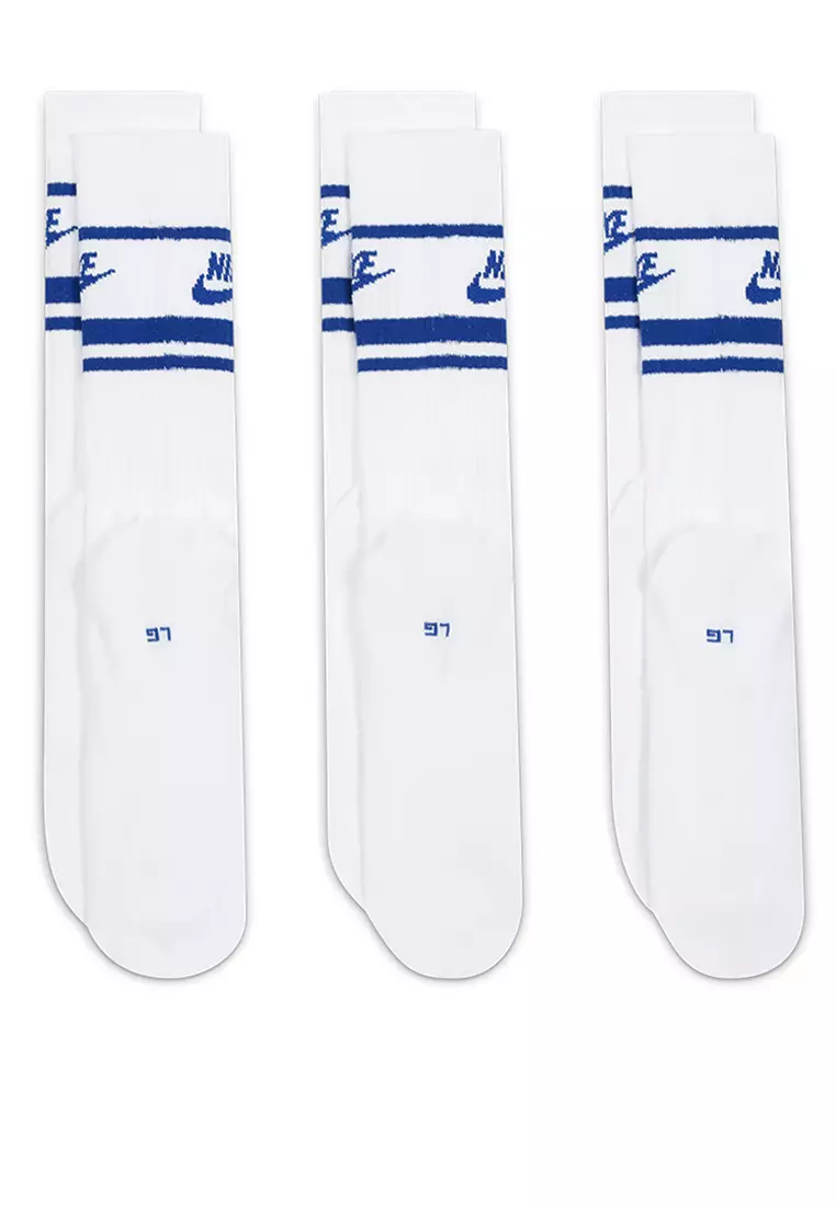 Sportswear Everyday Essential Crew Socks (3 Pairs)
