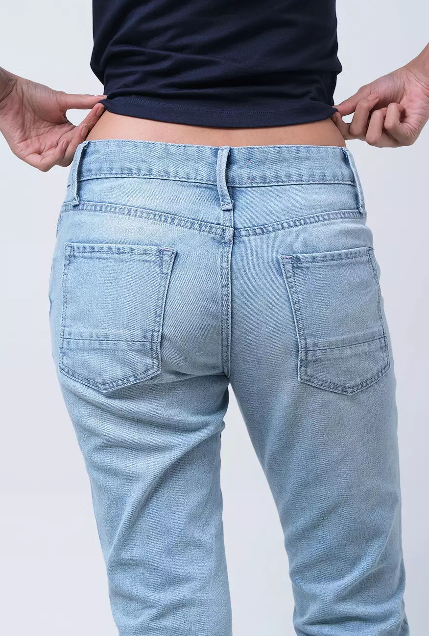 Celana Jeans Wanita Straightcut K1 Series Light Blue Exclusive Online