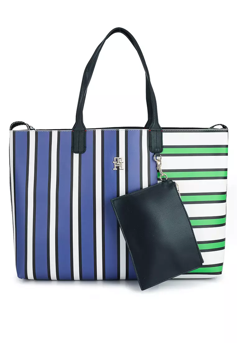 Tommy hilfiger blue discount handbag