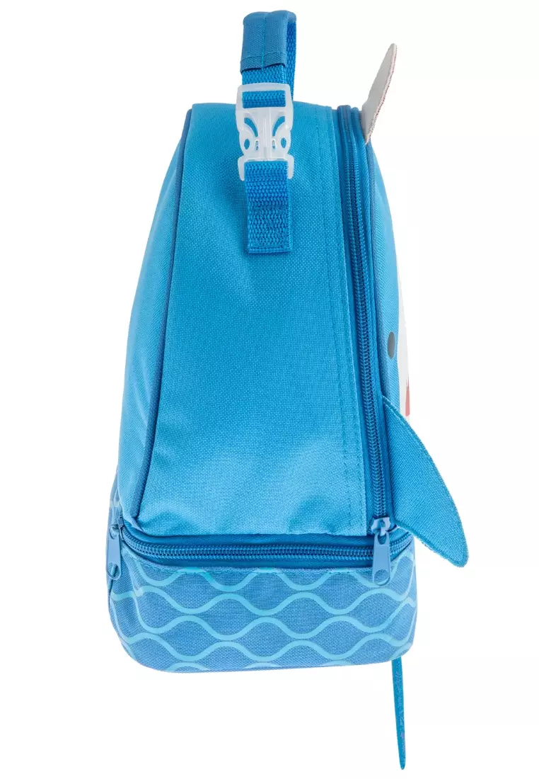 Trolley Bag with Lunch Bag for Kids Shark Lunch Pal 1