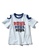 diesel white T-shirt with cut-out details 06830KA4DEE870GS_1