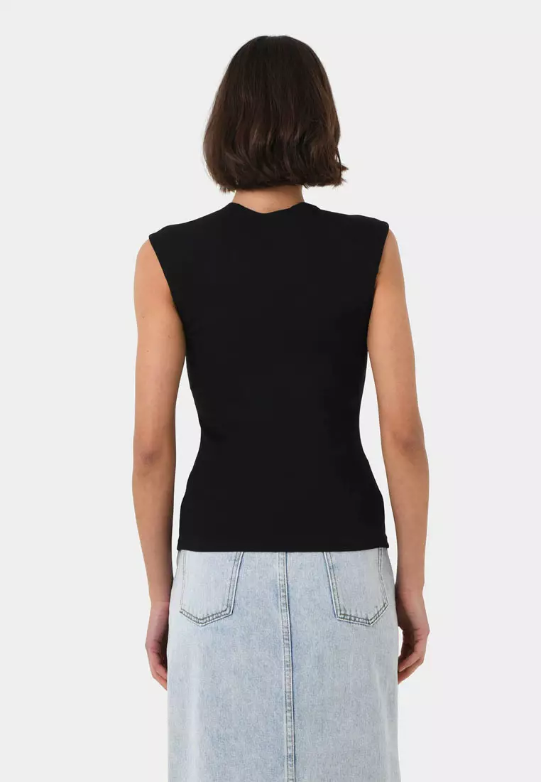 Soho Rounded Square Neck Top