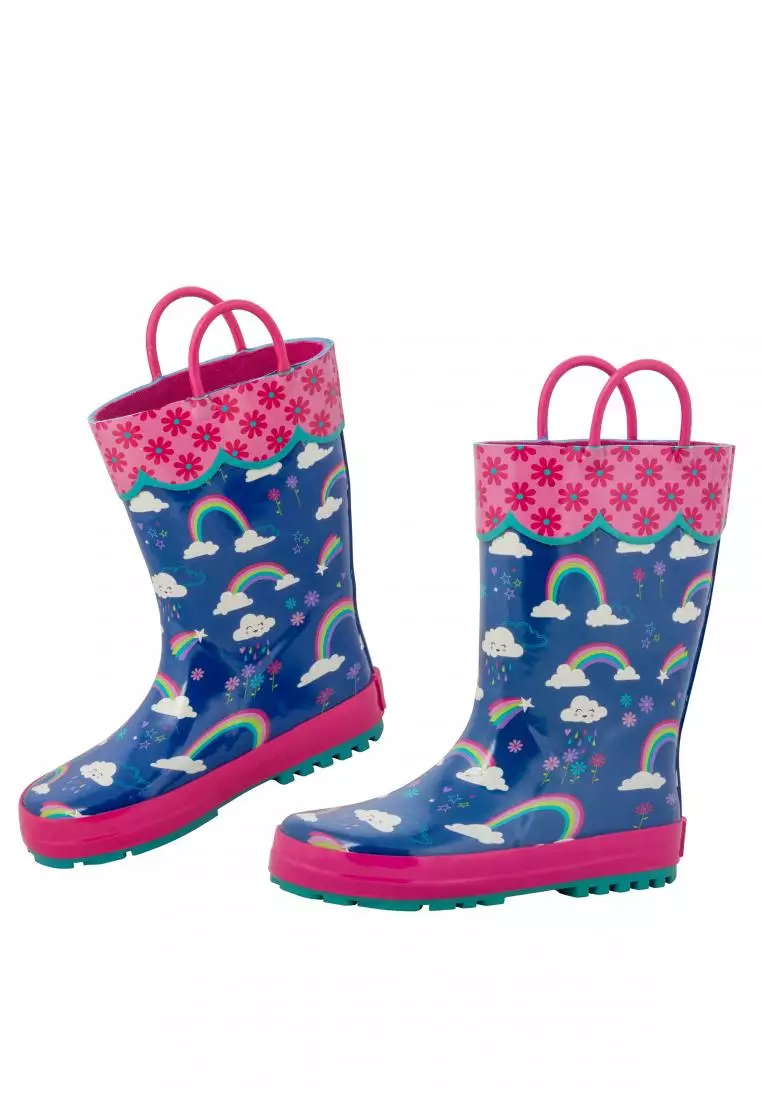 Discount on Stephen Joseph  shoes - SKU: Rain Boots Rainbow