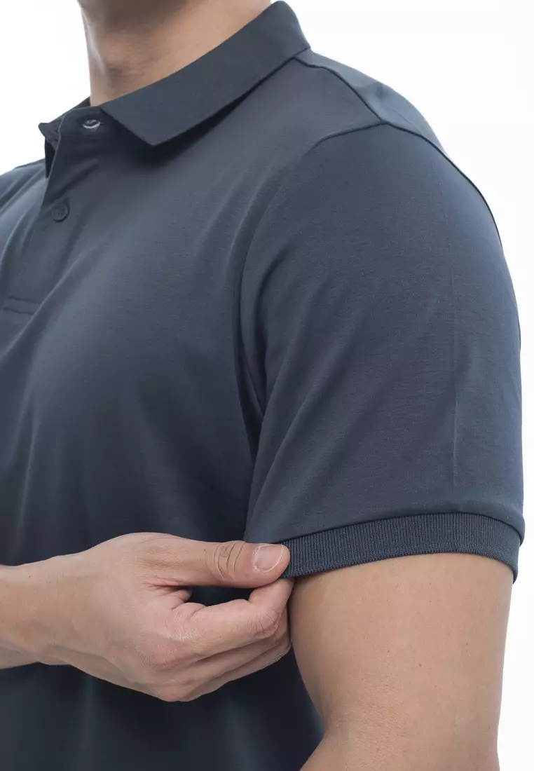 Men's Liquid Flow Polo in Plain Colors