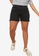 Trendyol black Plus Size Skinny Denim Shorts DAECAAA7BCF484GS_1