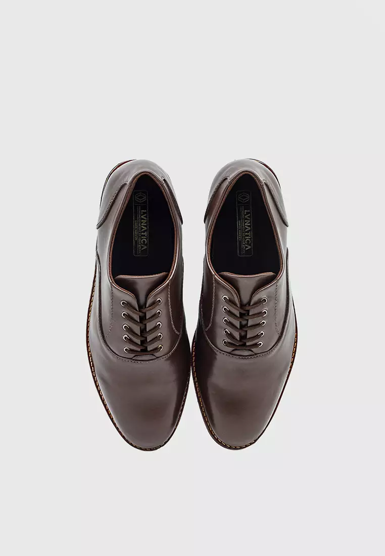 Dembele Brown Derby Shoes