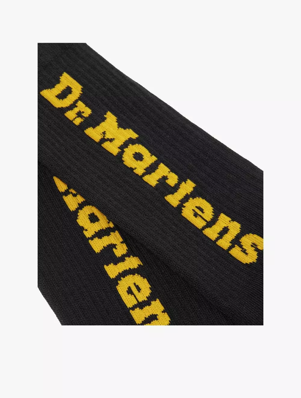 Vertical Logo Sock - Black