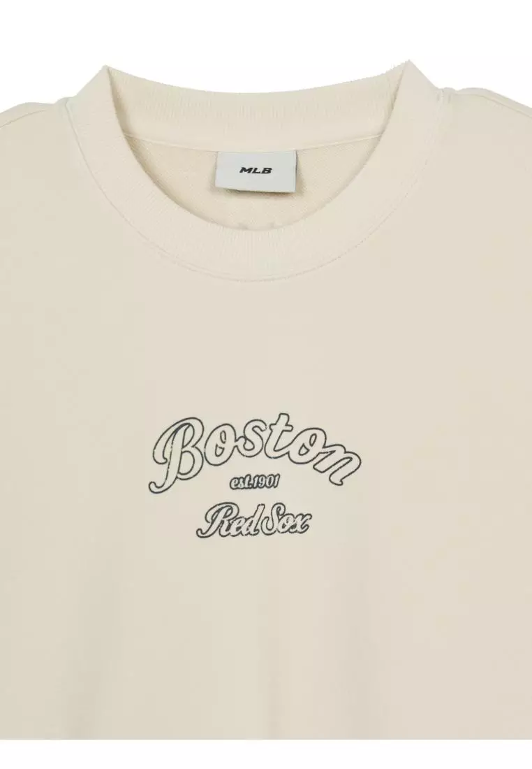 VINTAGE VARSITY SMALL GRAPHIC SWEATSHIRTS BOSTON RED SOX