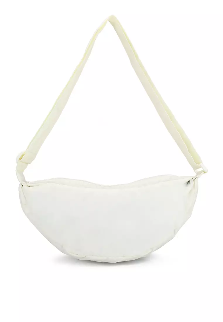 White and gold outlet puma purse
