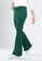 Hardware green HARDWARE FIT AND FLARE RIB PANTS 25917AA440BAF4GS_3