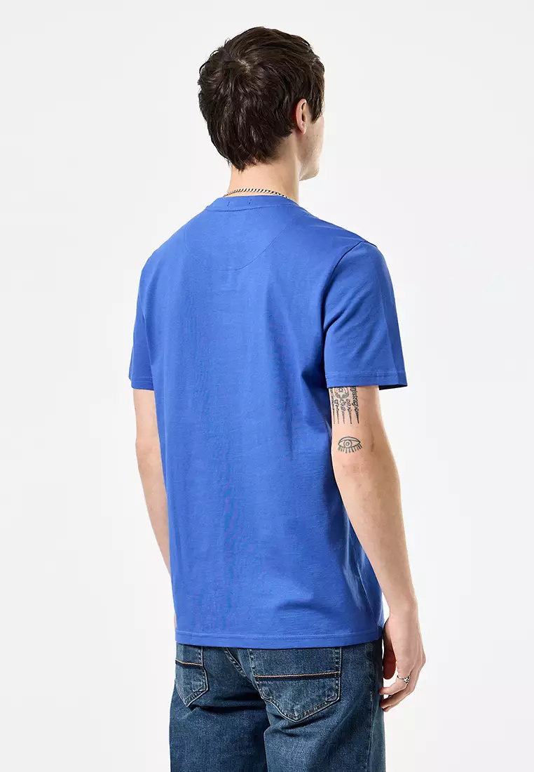 MENS BLUEBELL CANNON BEACH BADGE TEE