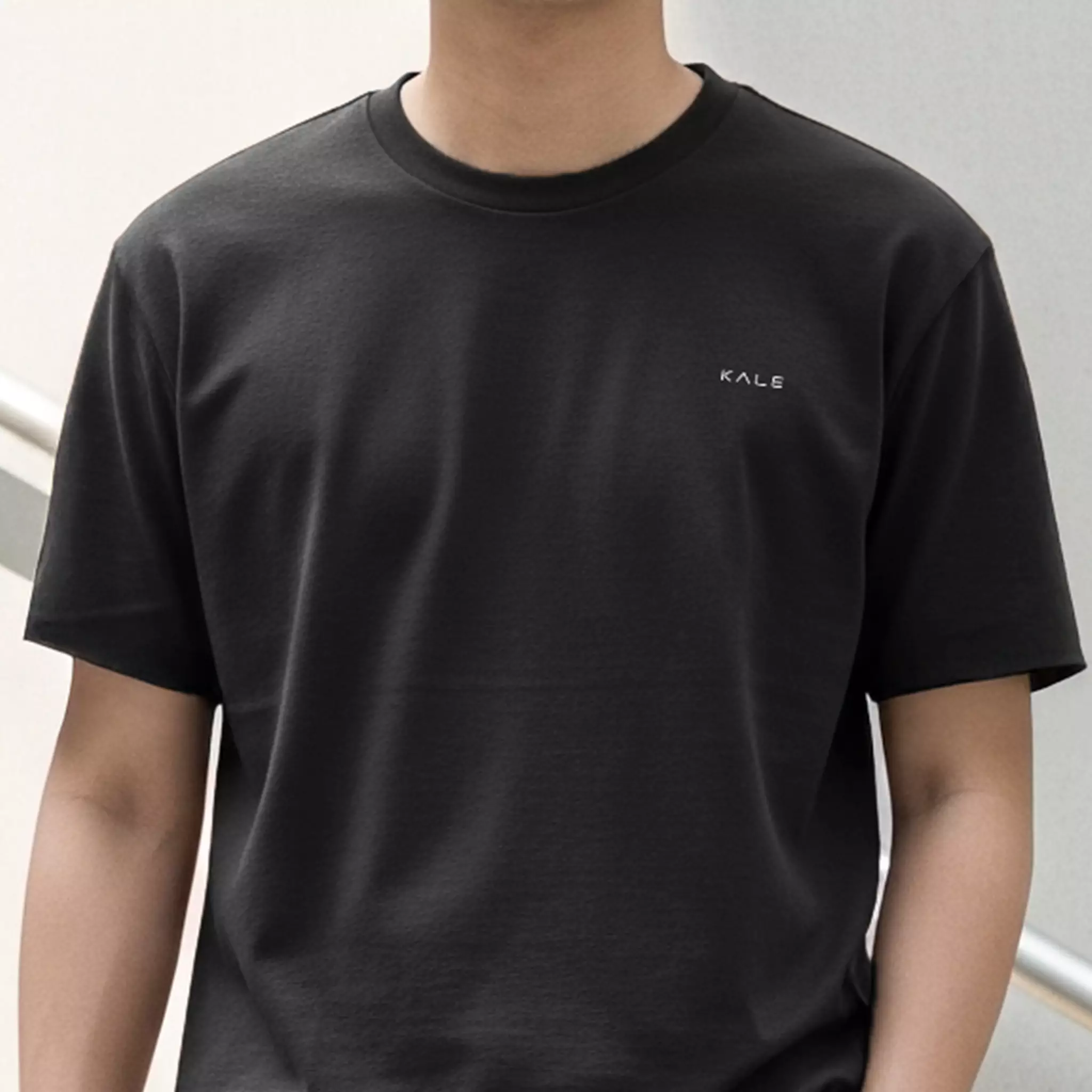 Kale ARION REGULER BLACK Organic Cotton | T-Shirt Basic